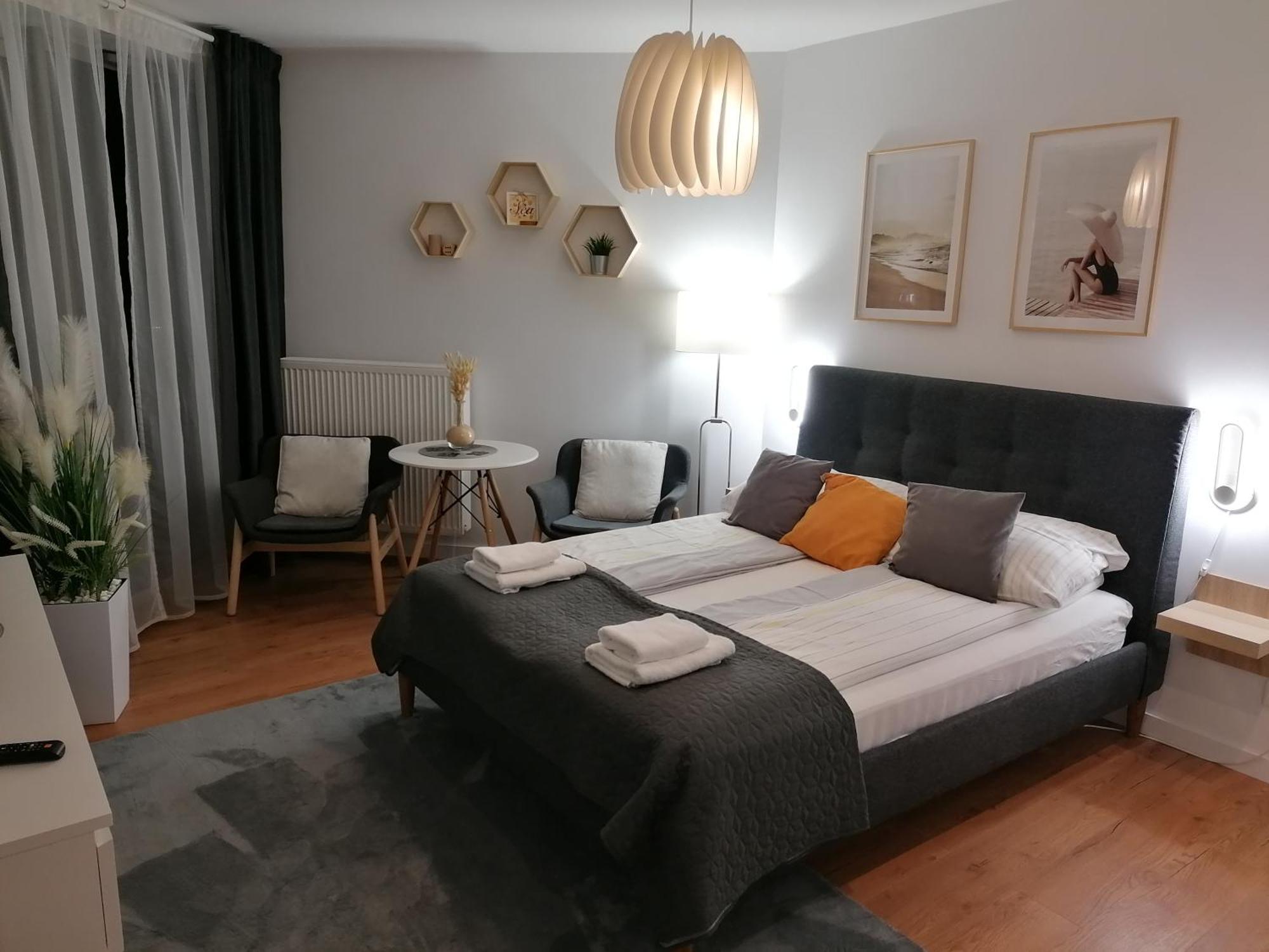 Pinea Apartament Z Widokiem Na Morze Z Basenem I Spa Przy Plazy Pobierowo Exterior photo