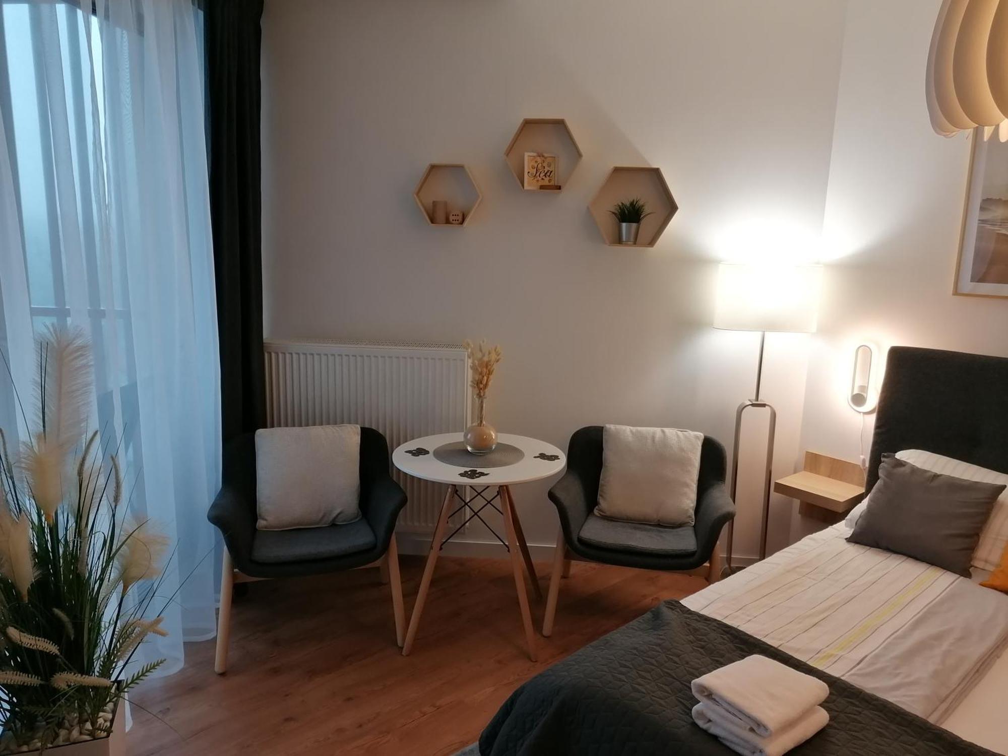 Pinea Apartament Z Widokiem Na Morze Z Basenem I Spa Przy Plazy Pobierowo Exterior photo